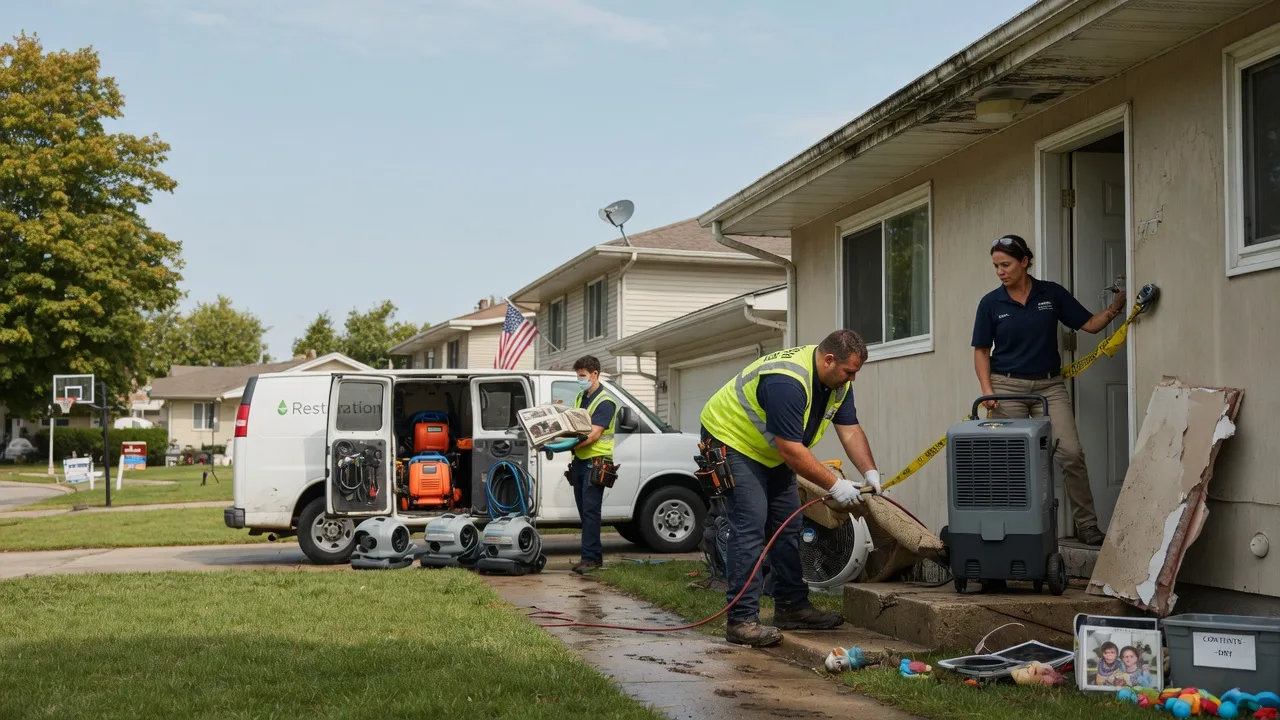 Water Damage Restoration in Faison, NC near me
